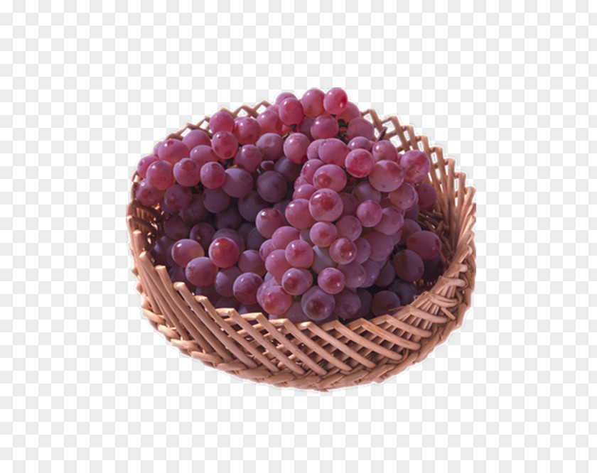 Basket Of Grapes Kyoho Grape Seed Fruit PNG