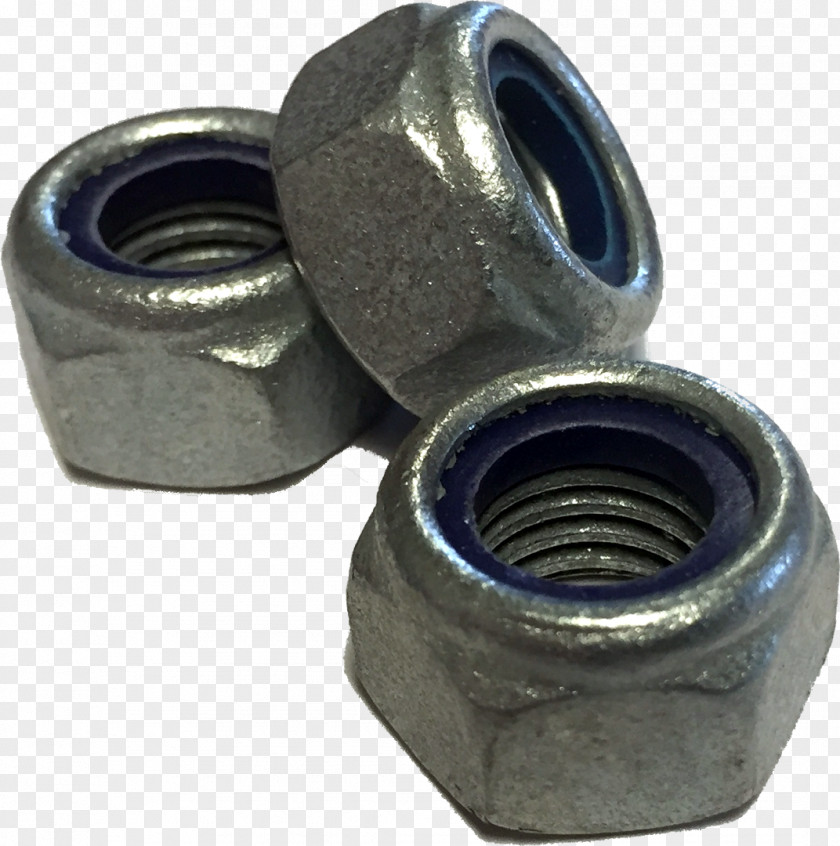 Nut Button Nyloc Locknut Washer Hot-dip Galvanization PNG