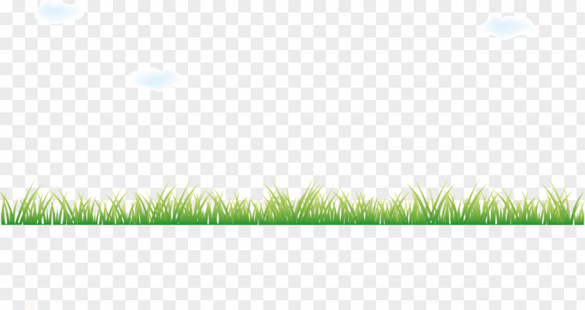Vector Green Grass And White Clouds Grasses Energy Sky Commodity Wallpaper PNG