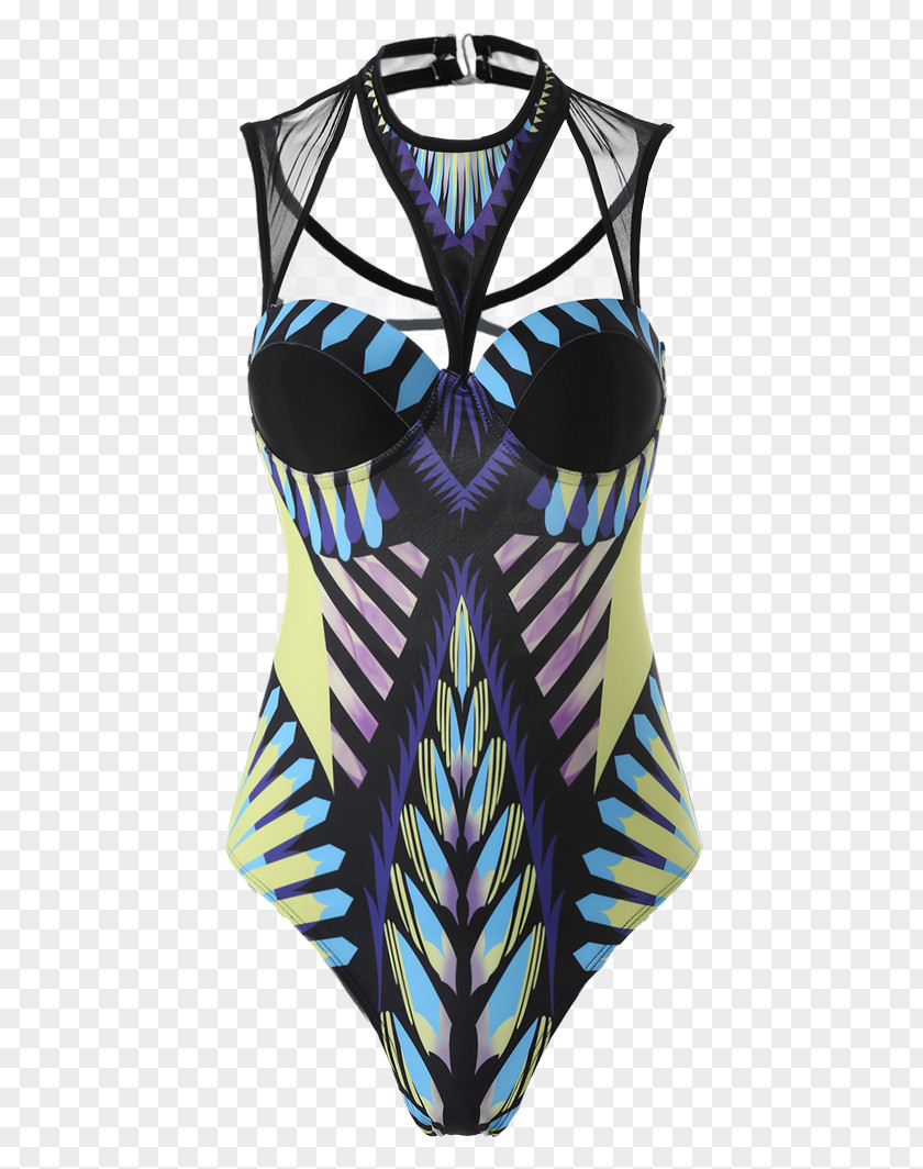 Woman One-piece Swimsuit Maillot Top PNG