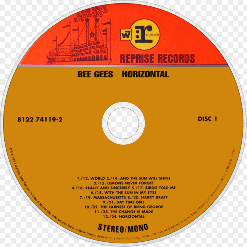 Bee Gees Compact Disc Phonograph Record Their Greatest Hits: The Mythology PNG