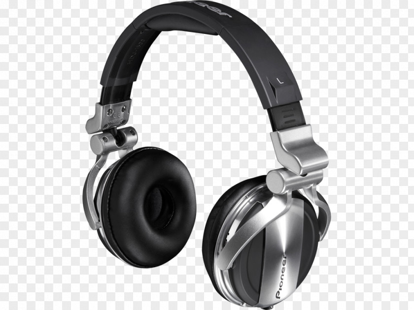 Dj Headphones Disc Jockey Audio Microphone HDJ-1000 PNG
