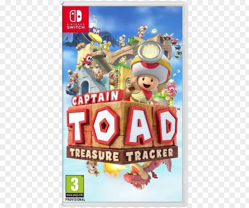 Nintendo Captain Toad: Treasure Tracker Switch Super Mario Odyssey Wii U PNG