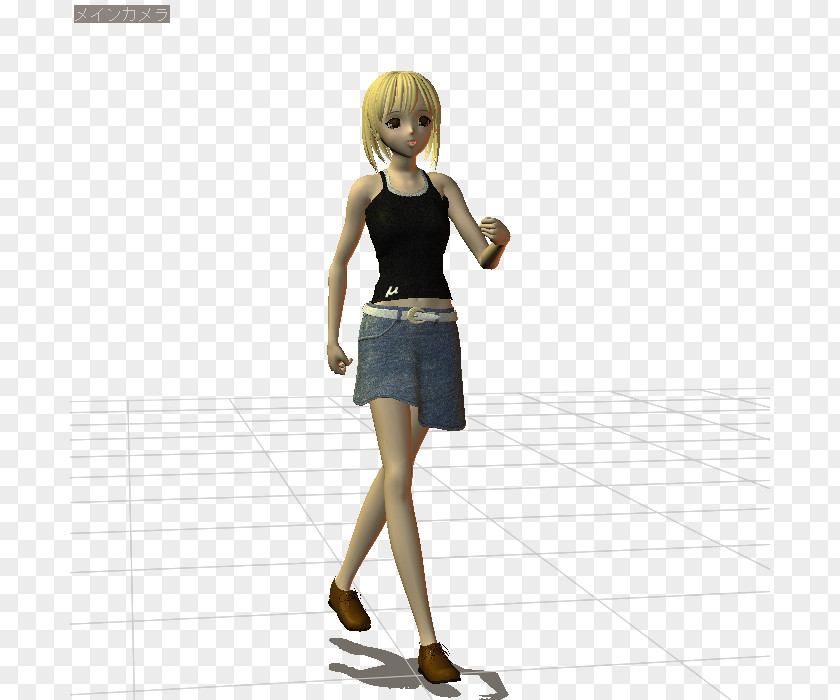 POSER Shoe Shoulder Mannequin Figurine Cartoon PNG