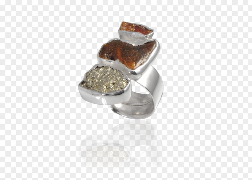 Ring Baltic Amber Sterling Silver Kyanite PNG