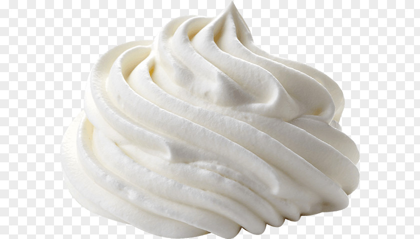 Sour Cream Icing Whipped White Soft Serve Ice Creams Meringue PNG