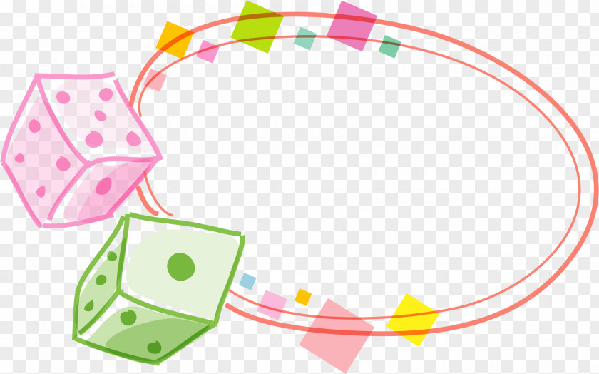 Dice Border Clip Art PNG