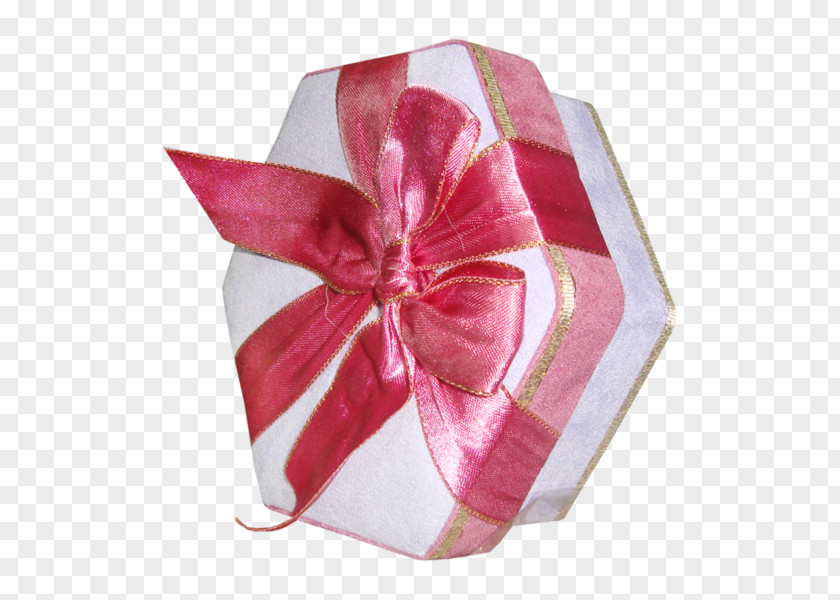 Gift Ribbon Pink M RTV PNG