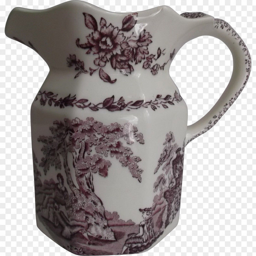 Mulberry Jug Pitcher Pottery Glass Ceramic PNG