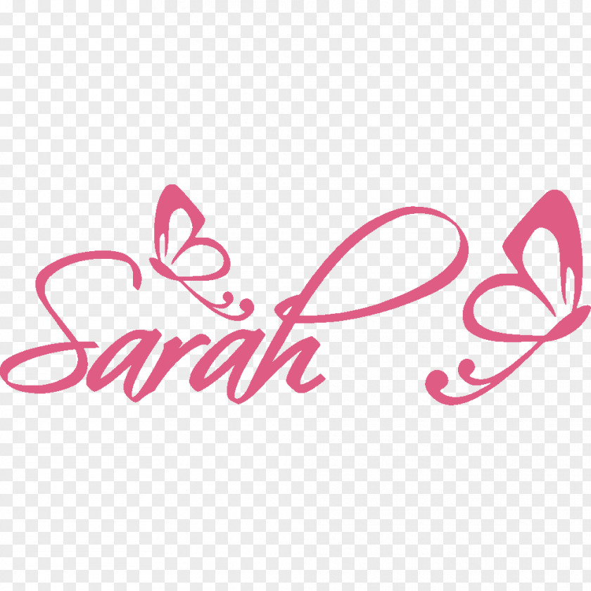 Personalized Car Stickers Logo Brand Font Pink M Clip Art PNG