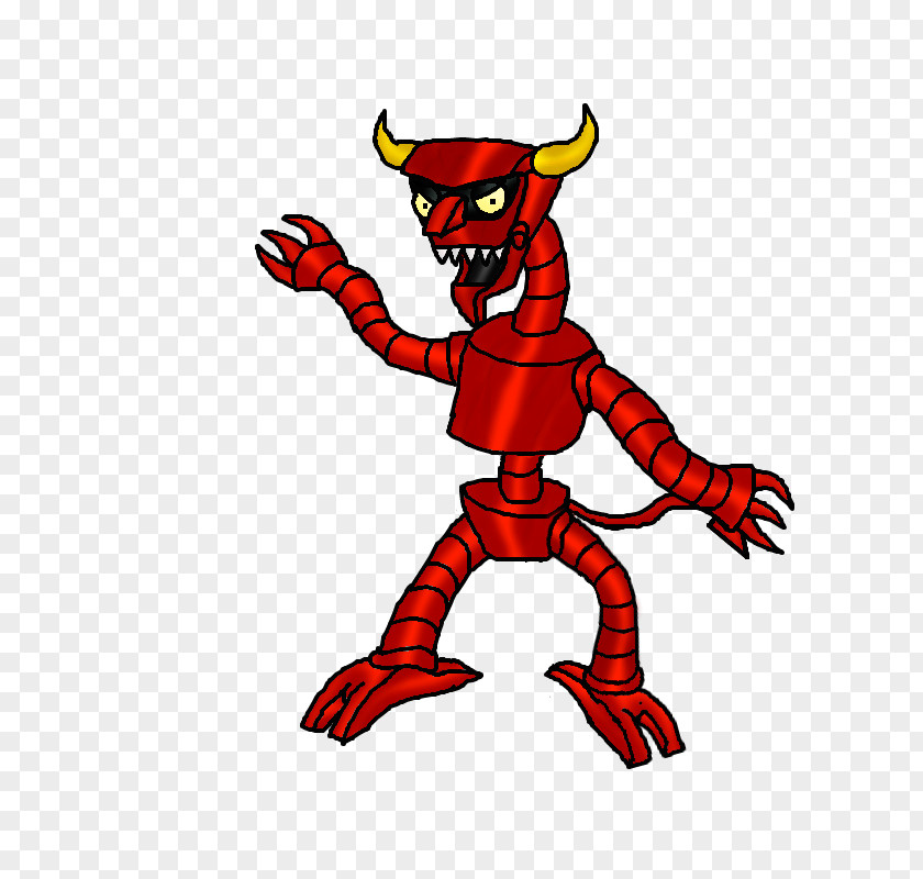 Devil Cartoon Line Art Organism Clip PNG