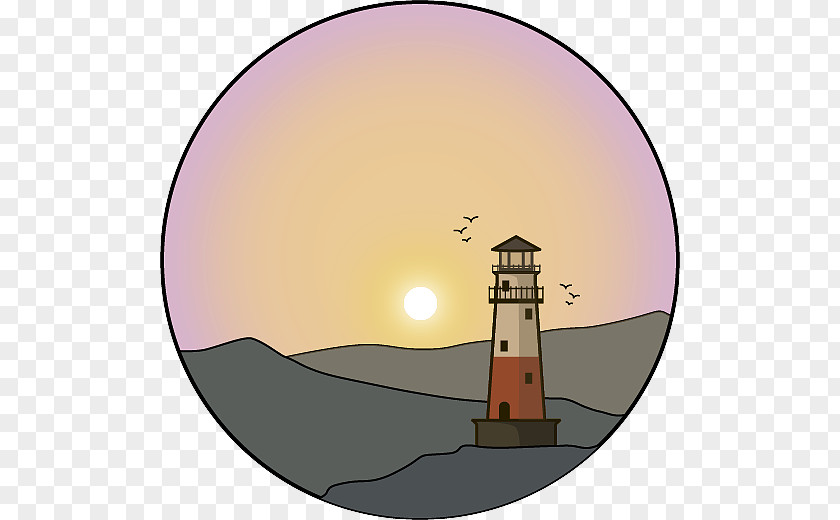 Lighthouse Illustration Creative Work Originality Copyright Cartoon PNG