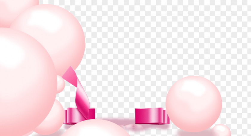 Pink Balloons Bubble Background Love Balloon Valentines Day Greeting Card PNG