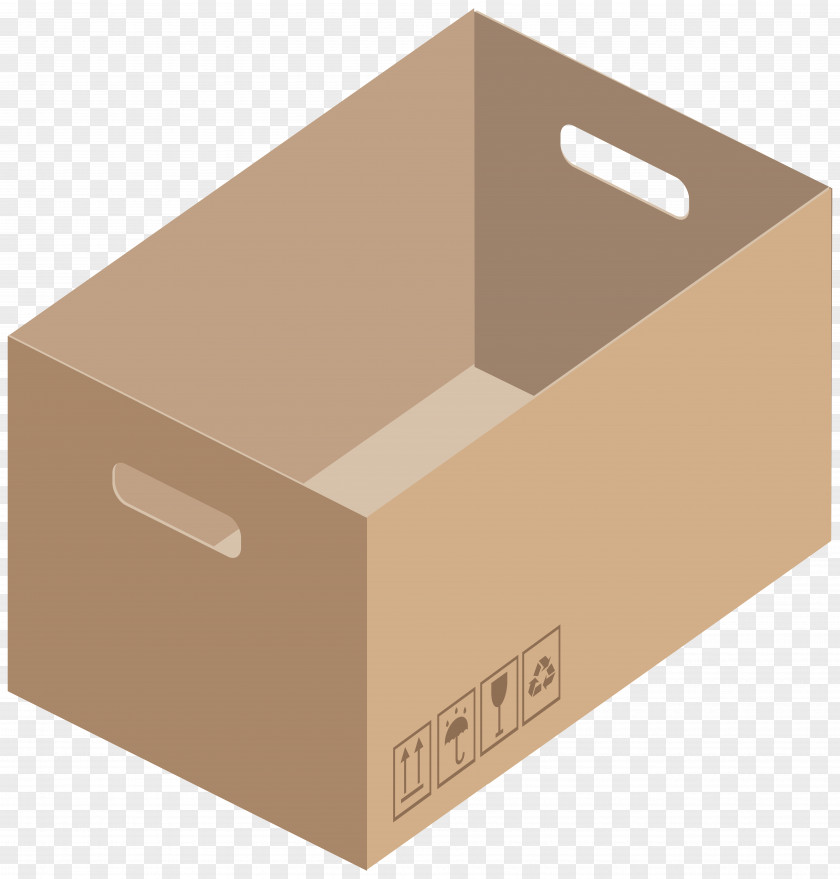 Cardboard Paper Box Carton Clip Art PNG