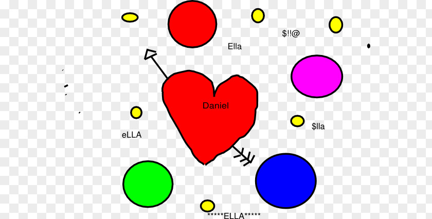 Daniel Oconnell Clip Art Heart Organism Point M-095 PNG