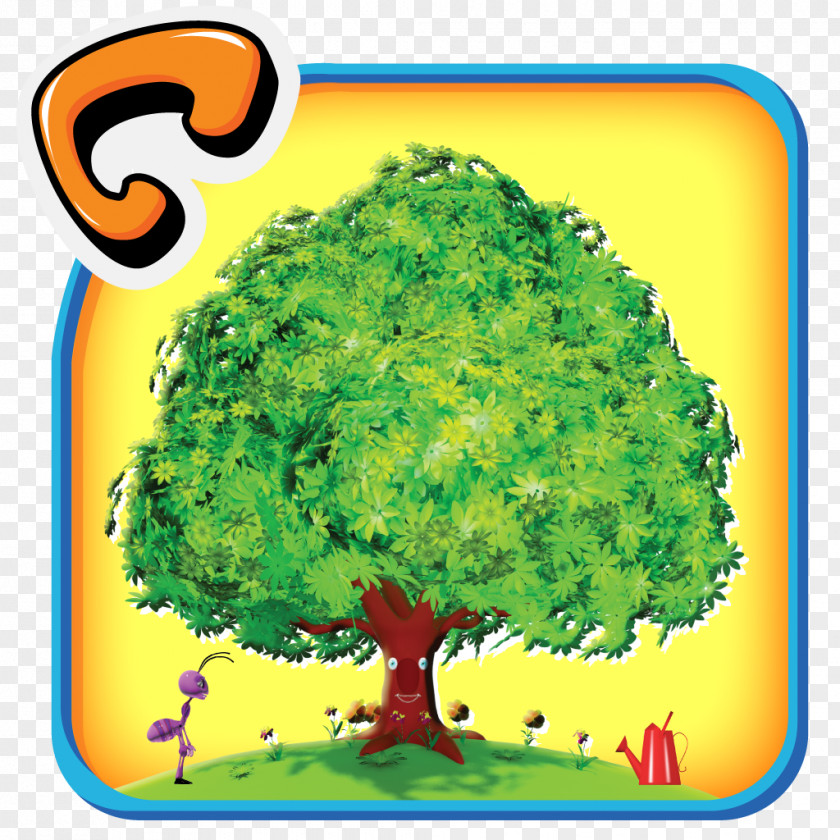 Family Tree 5 Member Frame IPod Touch App Store Apple ITunes Nursery Rhyme PNG