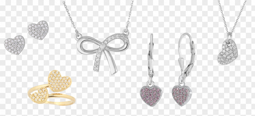 Necklace Earring Charms & Pendants Silver Cubic Zirconia PNG