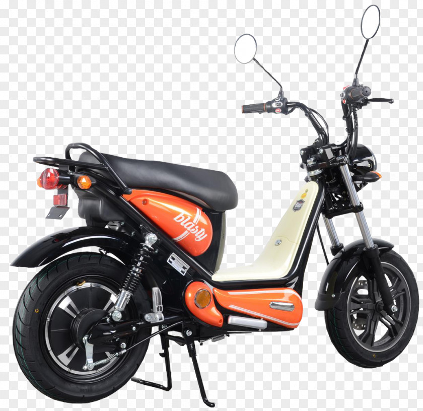 Orange Fixie Bikes Motorized Scooter Motorcycle Accessories Bicycle PNG