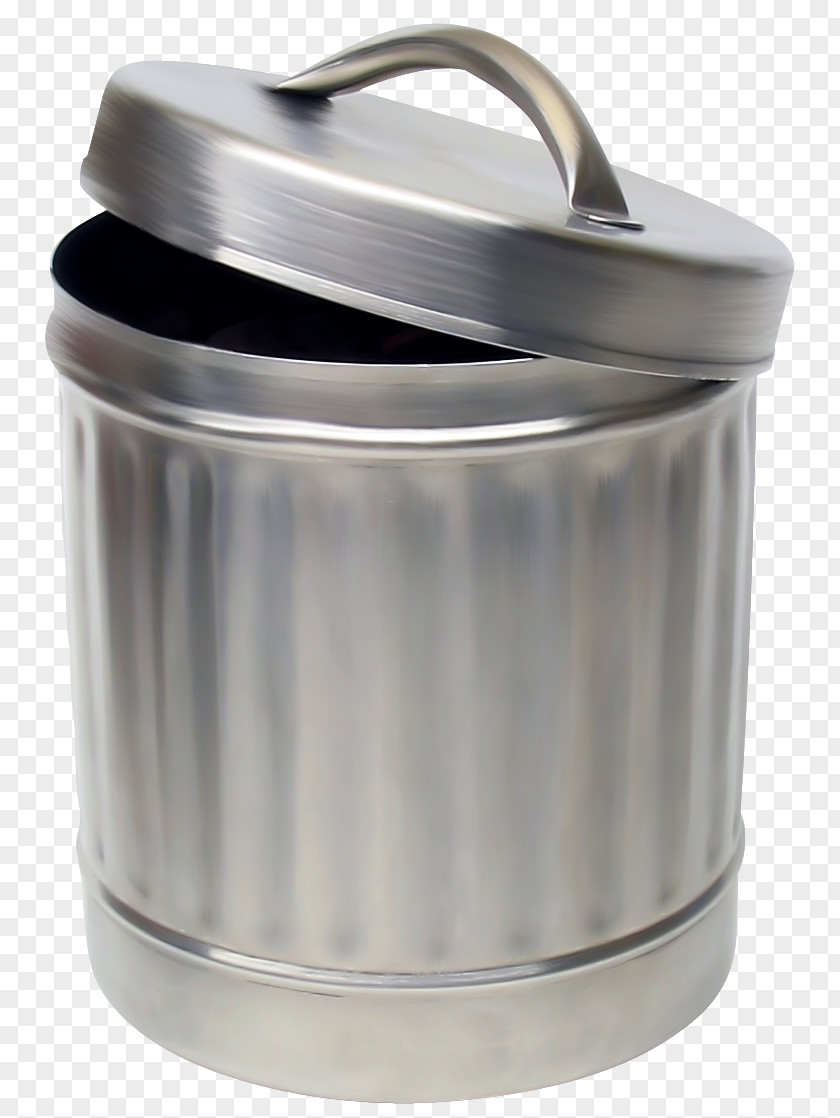 White Trash Waste Container Lid PNG