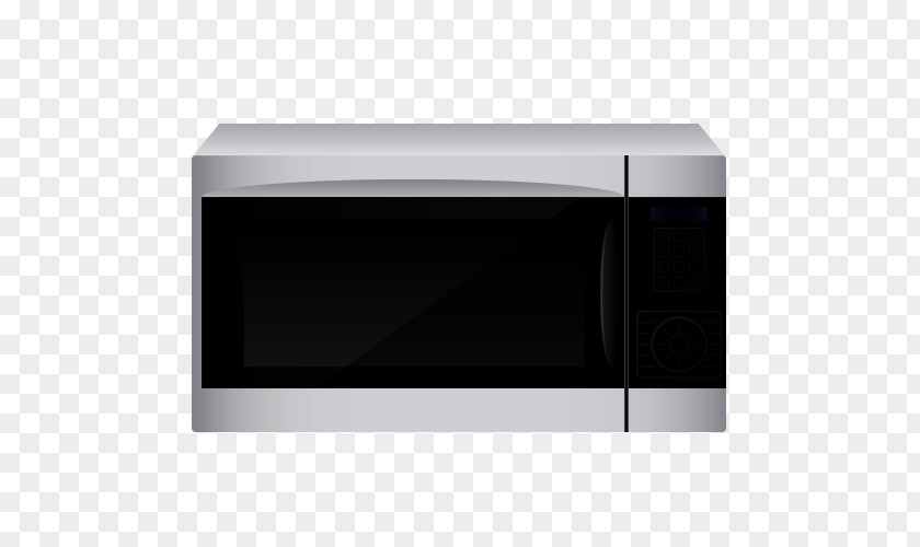 Cartoon Microwave Black And White Angle PNG