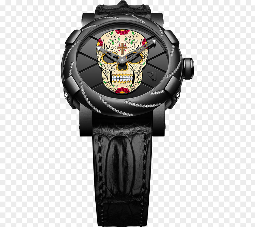 Dia Los Muertos RJ-Romain Jerome Watch Death Baselworld Day Of The Dead PNG