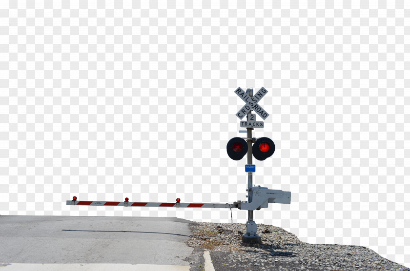 Gate Rail Transport Level Crossing Train Road Track PNG