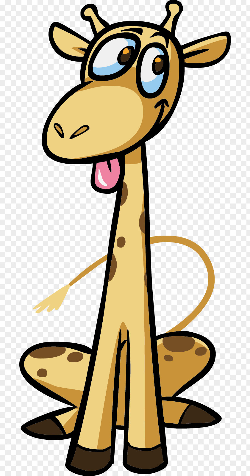 Giraffe Microsoft PowerPoint Presentation Animation Template Clip Art PNG
