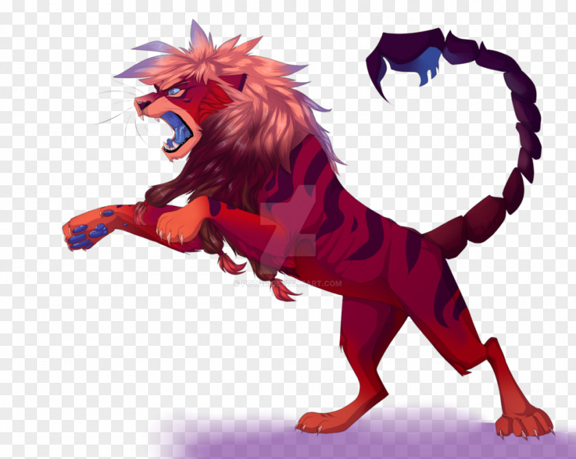 Lion Anger Drawing PNG