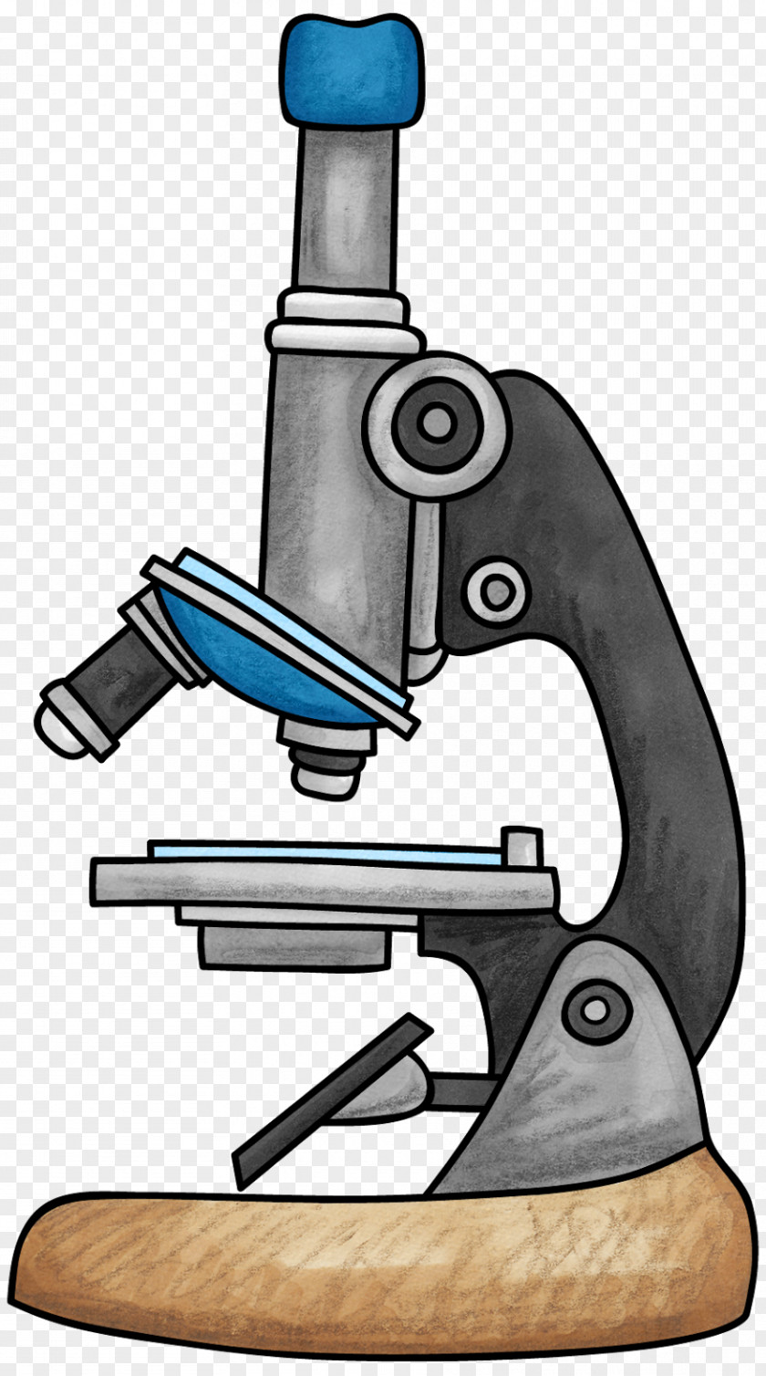 Microscope Science Scientist Drawing Light PNG
