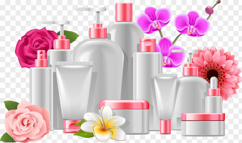 Vector Cosmetics Shampoo Euclidean Cosmetic Packaging PNG