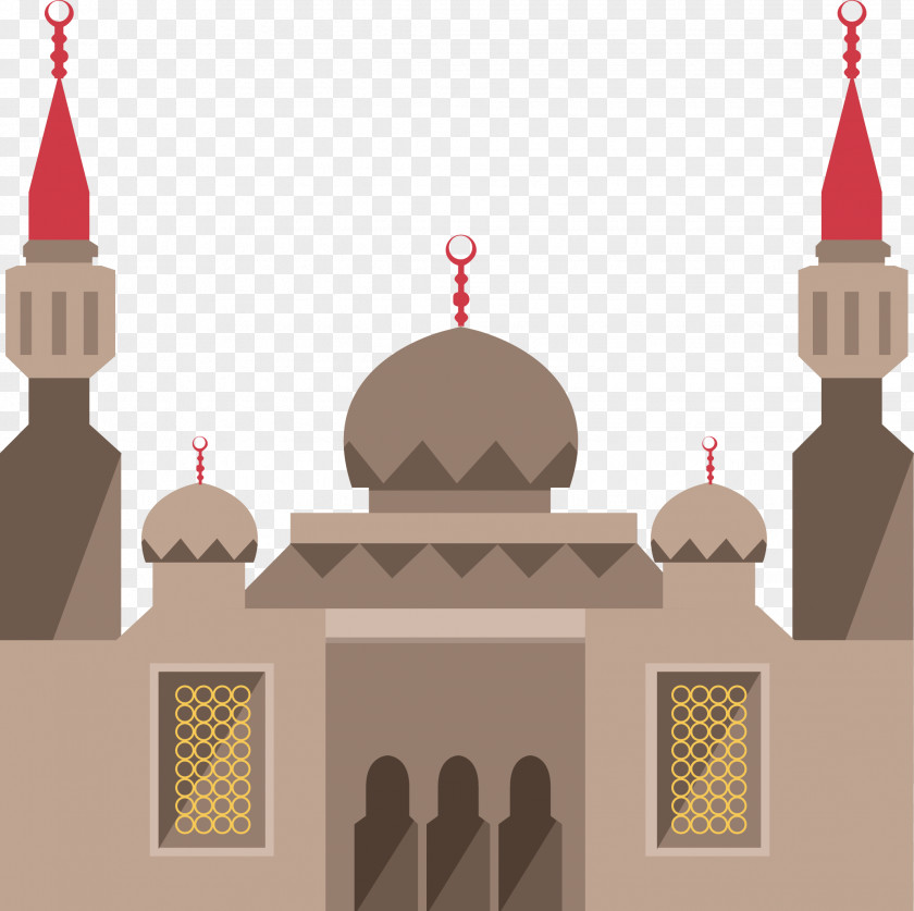 Castle Building Vector The Architecture Of City Islamic PNG
