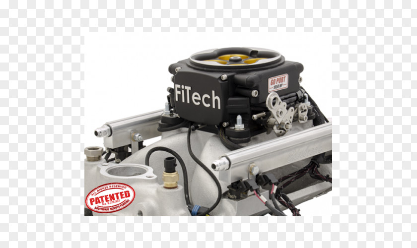Edelbrock Fuel Injection FiTech Rail Holley Performance Products Ford Windsor Engine PNG