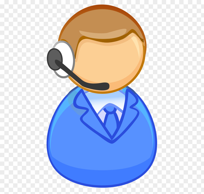 Occupation Cartoon Customer Service Representative Clip Art PNG