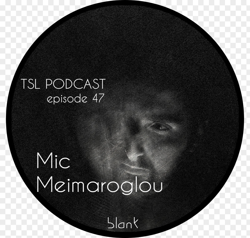 Podcast Microphone White Black M Font PNG