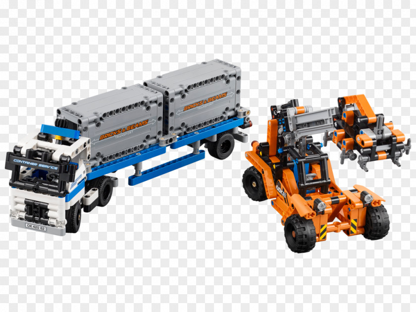 Toy Hamleys Lego Technic LEGO 42062 Le Transport Du Conteneur PNG