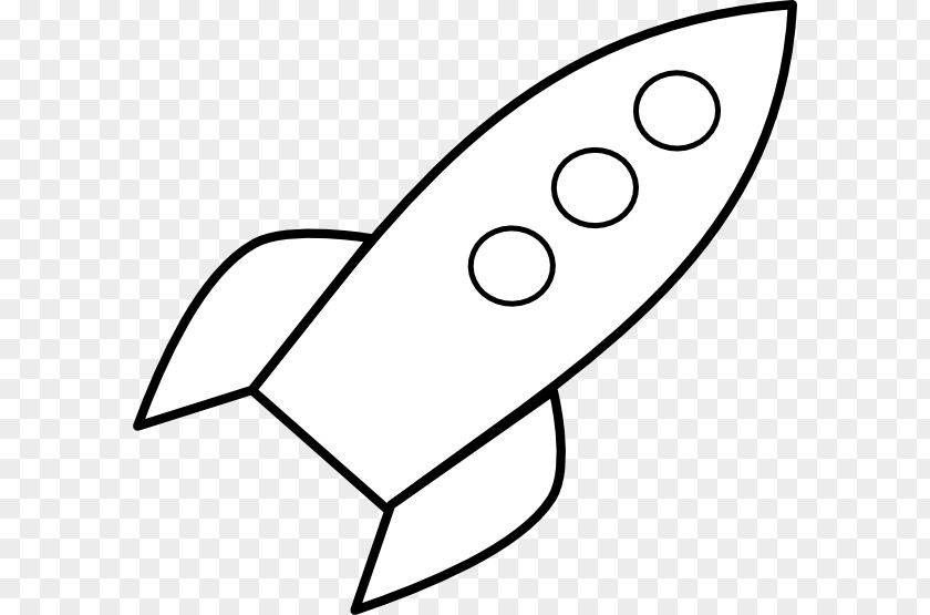 Drawing Clipart Rocket Spacecraft Template Paper Stencil PNG