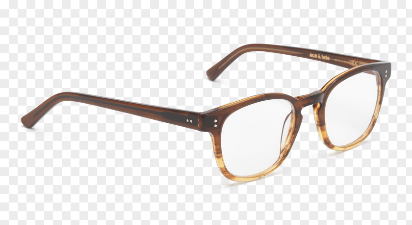 Glasses Ace & Tate Espresso Yves Saint Laurent Optics PNG