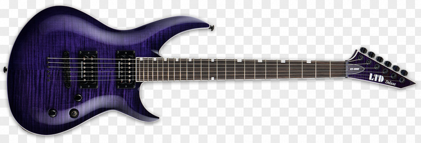 Guitar ESP LTD EC-1000 Seven-string M-1000 Guitars PNG