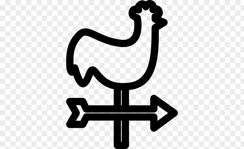 Rooster Weather Vane Wind PNG
