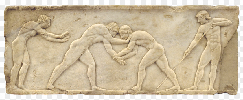 Archaic Greece Ano Liosia Classical Athens Relief Panhellenic Men's Greco-Roman Wrestling Championships PNG