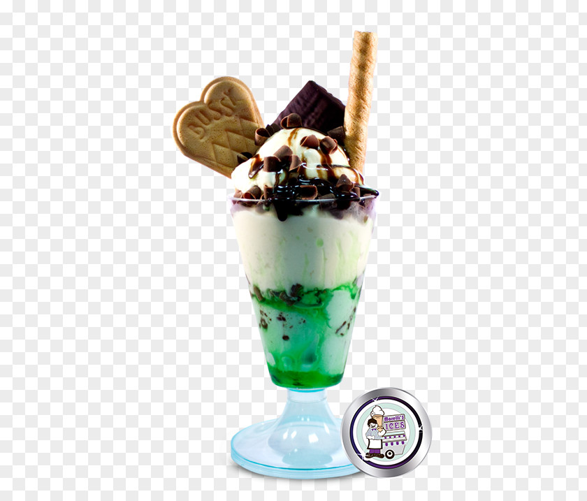 Ice Cream Sundae Gelato Chocolate PNG