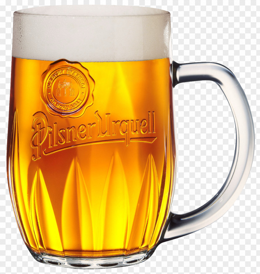 Pint Beer Image Pilsner Urquell Brewery Lager PNG