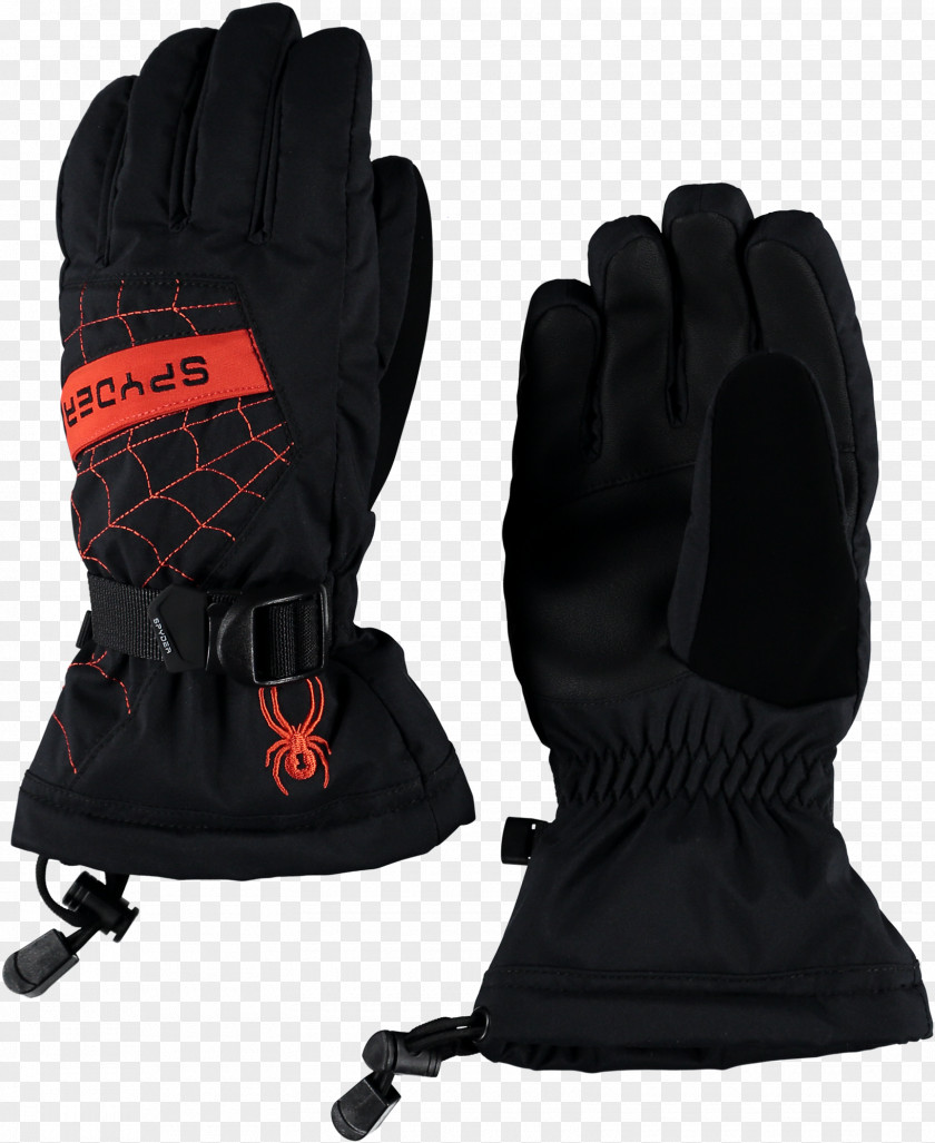 Skiing Spyder Ski Suit Glove Jacket PNG