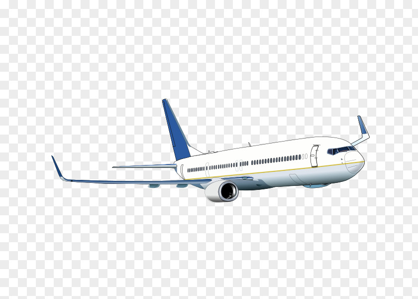 Vector Aircraft Material Airplane Boeing 737 Clip Art PNG