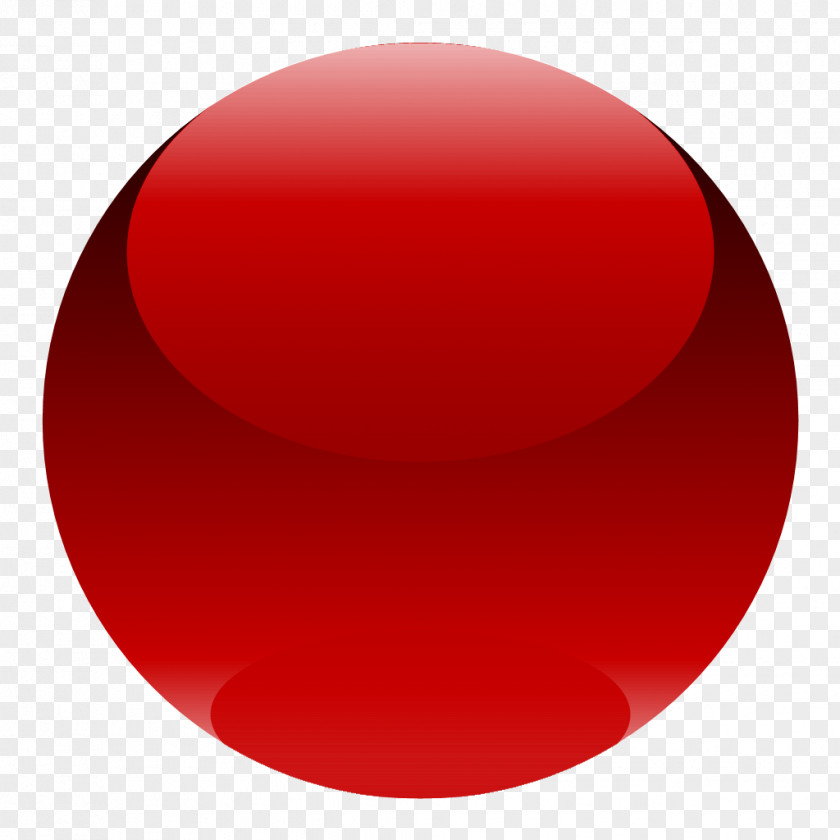 Buttons Red Circle Sphere Maroon PNG