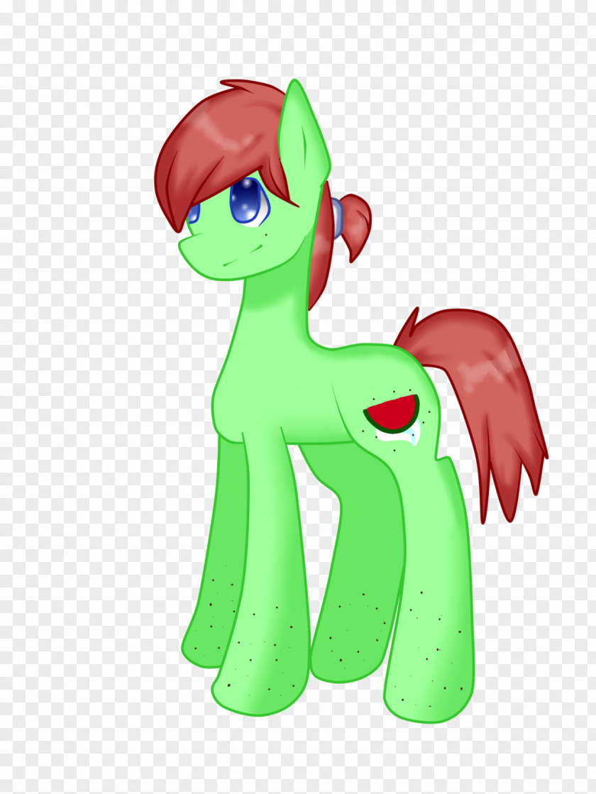 Horse Pony Green Clip Art PNG