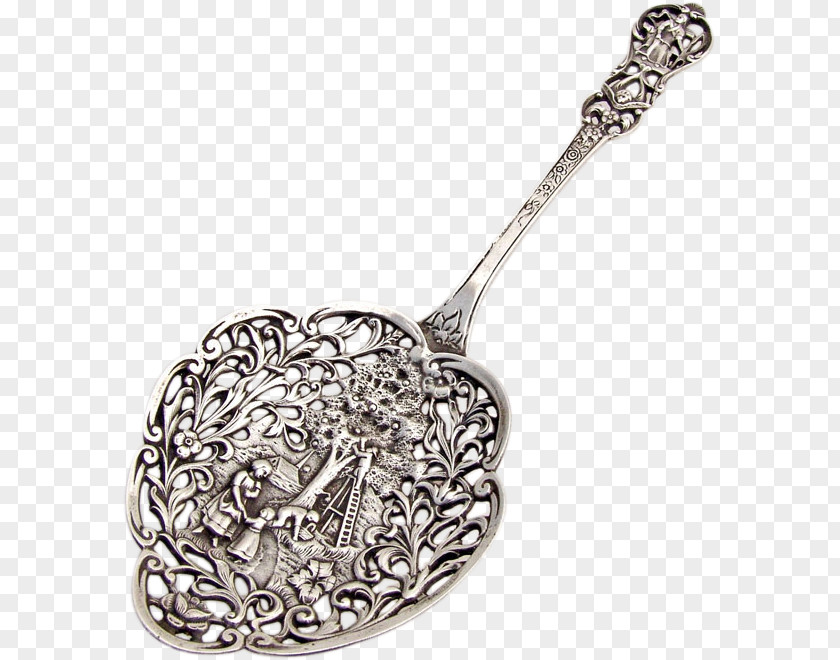 Silver Locket Body Jewellery PNG