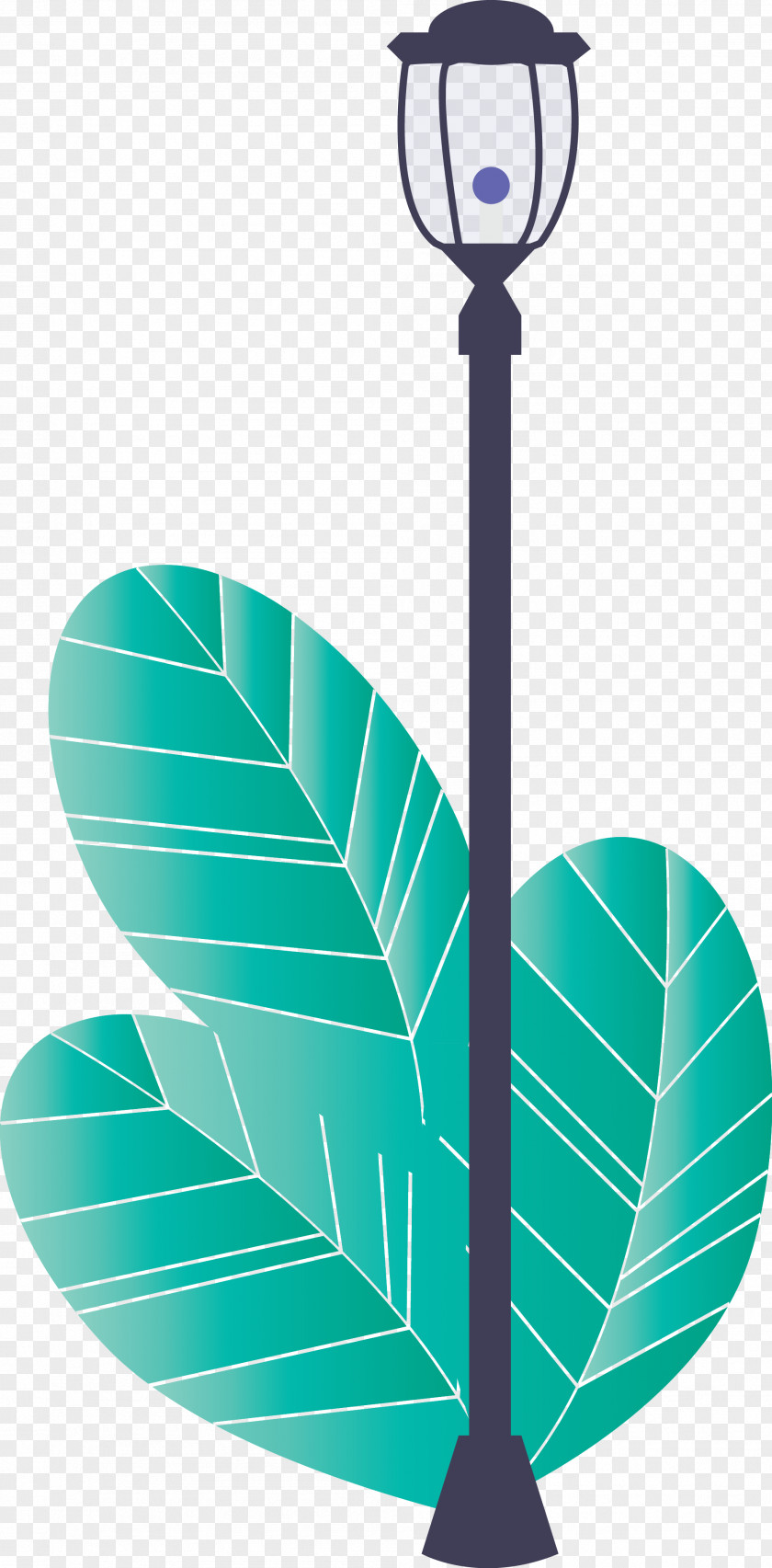 Street Light Tree PNG