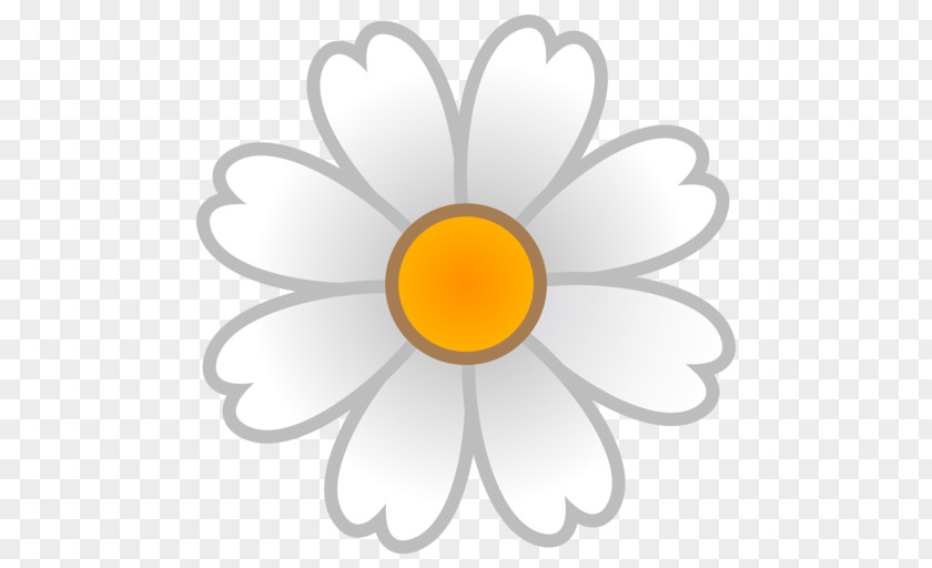 Android Oreo Emoji Flower PNG