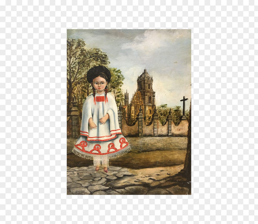 Antiquity Poster Material Oil Painting Child Artist Mexico PNG